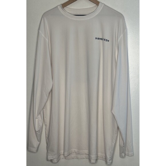 Hang Ten T-Shirt 2XL (Set of 2) 1 Blue 1 White Long Sleeve 50+ Sun Protection - Picture 3 of 8